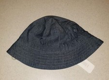 NEW Gymboree Boys 6-12 12-24 MONTHS Chambray Sun Hat BLUE Beach Summer 24419