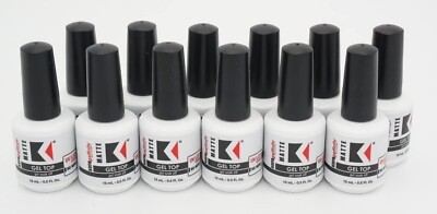Kupa GelFinity | Top Coat No Wipe MATTE 0.5 oz/ 15 mL bundle 12 pcs 2023