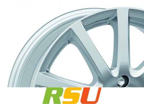 Autec Typ S - Skandic brillantsilber 7.5x18" ET38 LK5 114.3 ML 70 Alufelgen 1... - Bild 2 von 3