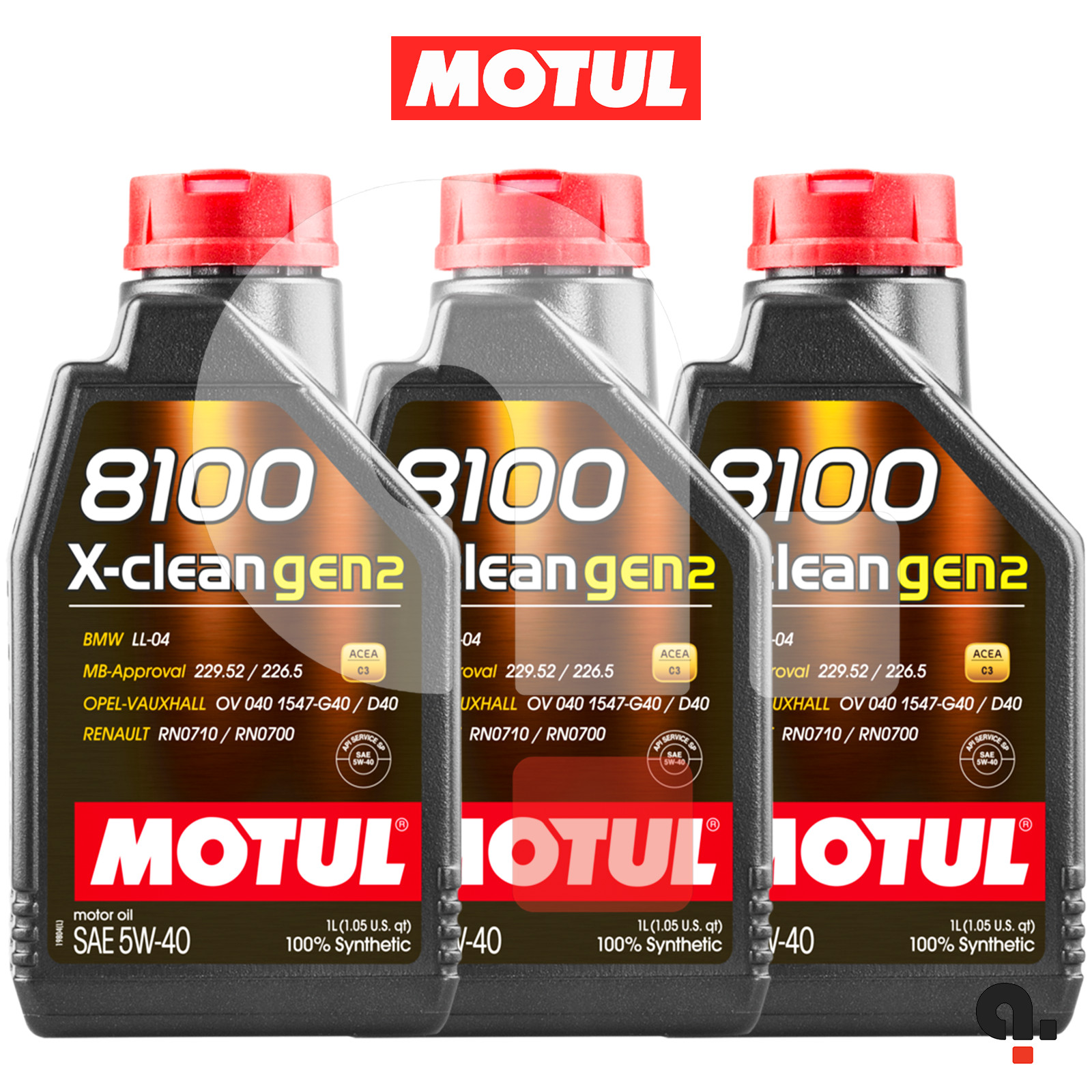 Kit Tagliando Filtri + 3lt Olio Motul 5w40 per Fiat 500 Panda Lancia Ypsilon 1.2 - Miniatura 4