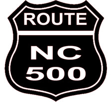 NC500 ROUTE 66 STYLE CAMPERVAN BIKE CAR DECAL VINYL STICKER INTERNAL EXTERNAL