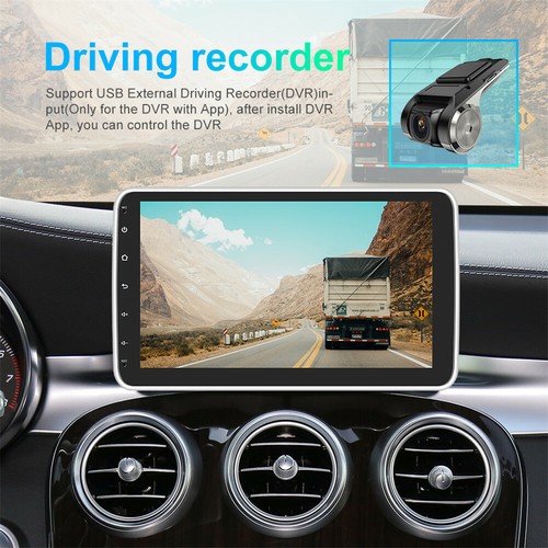10.1'' Android 10 Car Radio Single 1DIN Touch Screen GPS Wifi MP5 Player - Picture 6 of 12