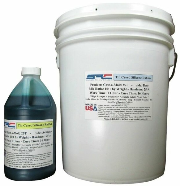 SRC CastAMold 25T Liquid Silicone 5 Gallon for sale online eBay