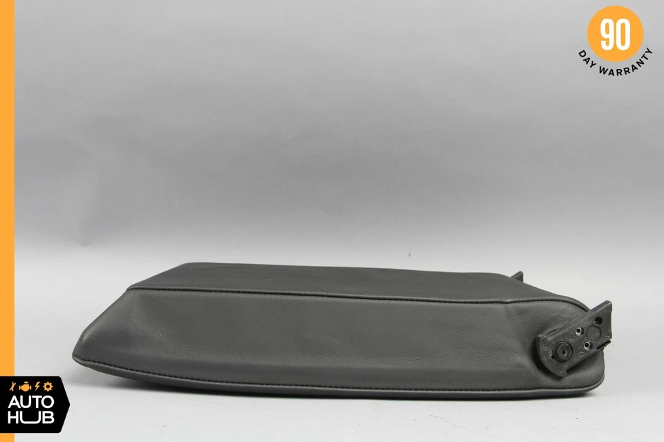 02-07 Mercedes W203 C32 C55 AMG Rear Center Console Armrest Arm Rest Black OEM - Image 3 of 4