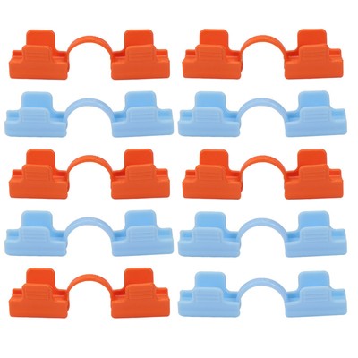  10 Pcs Gartenclips Gewächshaus-Membranschnalle Gewächshausrohrklemme