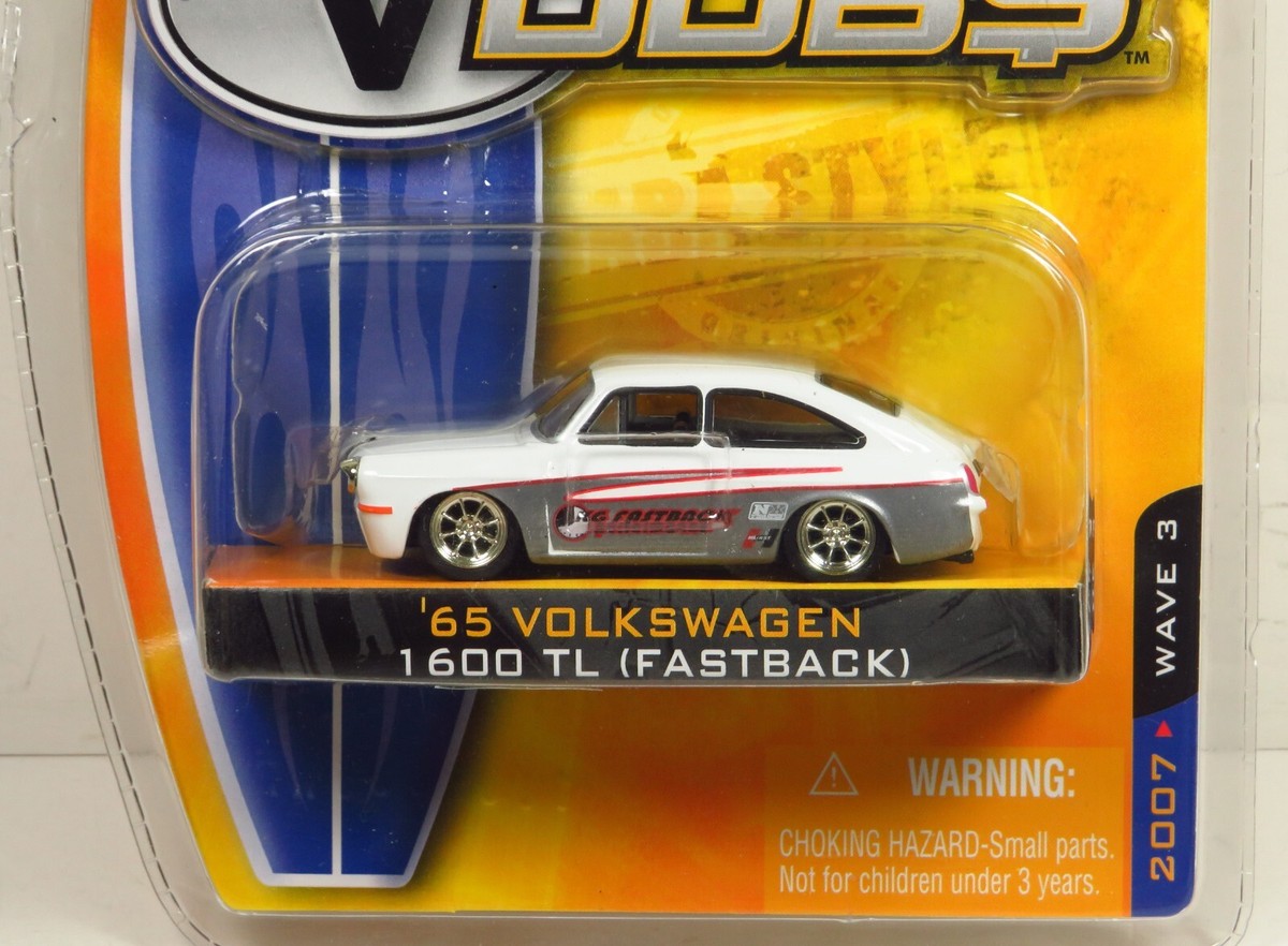 Jada Wave 3 V Dubs 1965 Volkswagen 1600 TL Fastback 65 VW Type 3