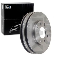 2X EUROBRAKE BREMSSCHEIBEN 247mm BELÜFTET VORNE PASSEND FÜR CITROËN AX SAXO