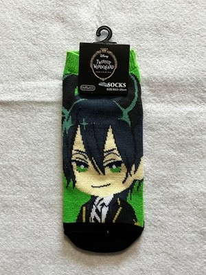 Disney Twisted Wonderland Malleus Socks 9-10in Anime Character Apparel
