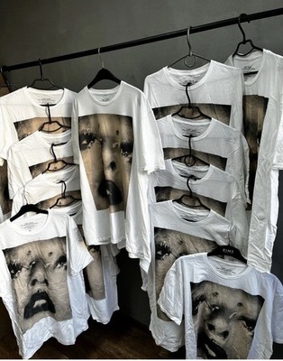 Lady Gaga Tour Big Logo Face Tee X20 T Shirt Y2K 