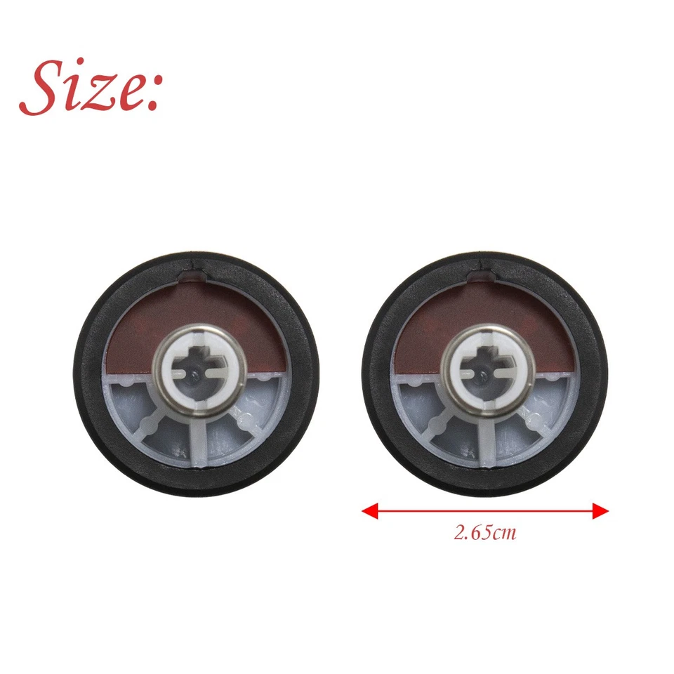 Juego de 2 perillas de control de calefacción interruptor de tablero para Honda S2000 79601-S2A-003 Foto 2 de 4