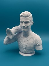 Busto 3d Sport cr7 cristiano Ronaldo Real Madrid Spagna Portugal calcio 26cm