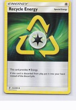 RECYCLE ENERGY 212/236 UNCOMMON UNIFIED MINDS POKEMON LP