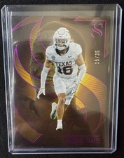 Panini Silhouettes Michael Taaffe Texas Longhorns Purple Serial Numbered /35
