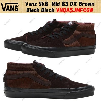 Vans Sk8-Mid 83 DX Braun Schwarz Schwarz VN0A5JMFCGW Herren Gr.