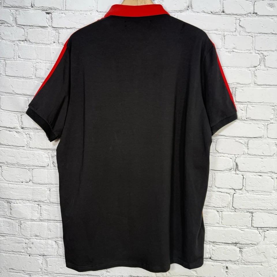 Camisa polo Hudson Outerwear para hombre talla 2X George Washington Battle Patches Kings Foto 2 de 4