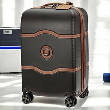 Delsey Brown Carryall Bag 55x35x25cm Used From Japan