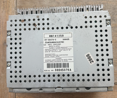 2004-2005 Mitsubishi Endeavor AM FM Radio Stereo Single CD Player