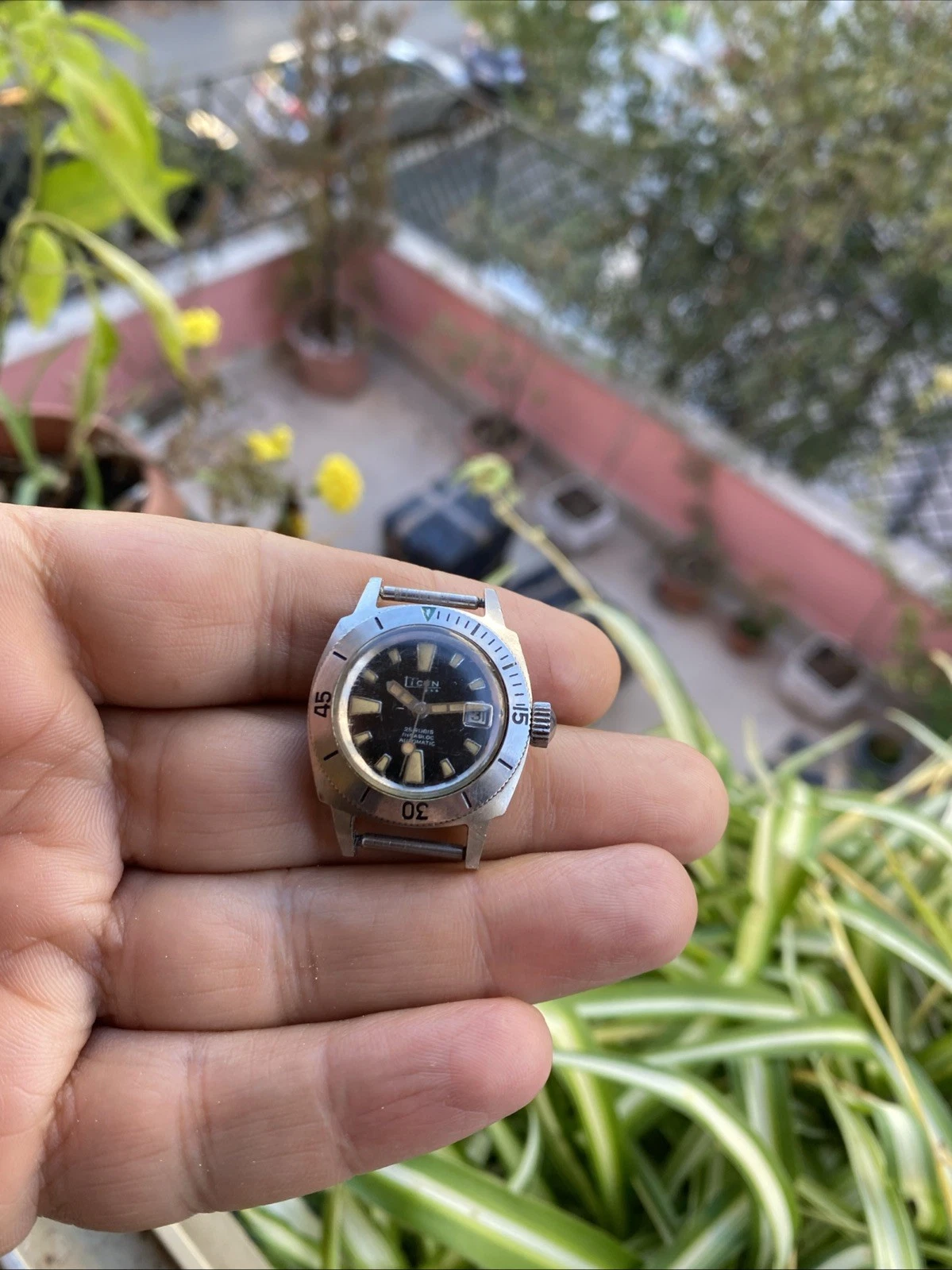 Panerai — Vintage Ticin Automatic Baby Panerai Baby Pam 100 Metre Sub Diver Watch
