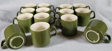 Mid Century Vintage Royal USA Coffee Cups 14 Pc