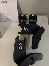 Stokke YOYO Car Seat Adapters, L Version - Easily Clip To Stroller Frame NWT