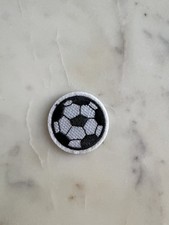 Soccer Ball - Embroidered Iron-On Patch