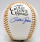 Pete Rose Signed Rawlings Gold Glove OMLB Baseball - Beckett