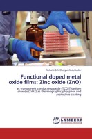Nebatti Ech Chergui Abdelkader | Functional Doped Metal Oxide Films: Zinc...