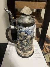 WW Team Beer Stein BERLIN WALL GERMANY Limited Edition Historic Antique With COA