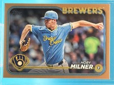 2024 Topps Update Series - Hoby Milner #US87 Gold /2024 (RC)