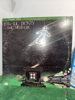 AUDIOPHILE  Super Disk   JEAN-LUC PONTY  Cosmic Messenger   ATLANTIC SD 16603