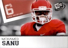 Mohamed Sanu 2012 Press Pass Rookie Card #43. rookie card picture