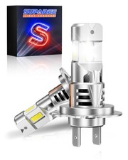 Lampadine LED H7 Auto 36000LM Illuminazione CANBUS 3 Lati Fari Auto H7 LED - Miniatura 1