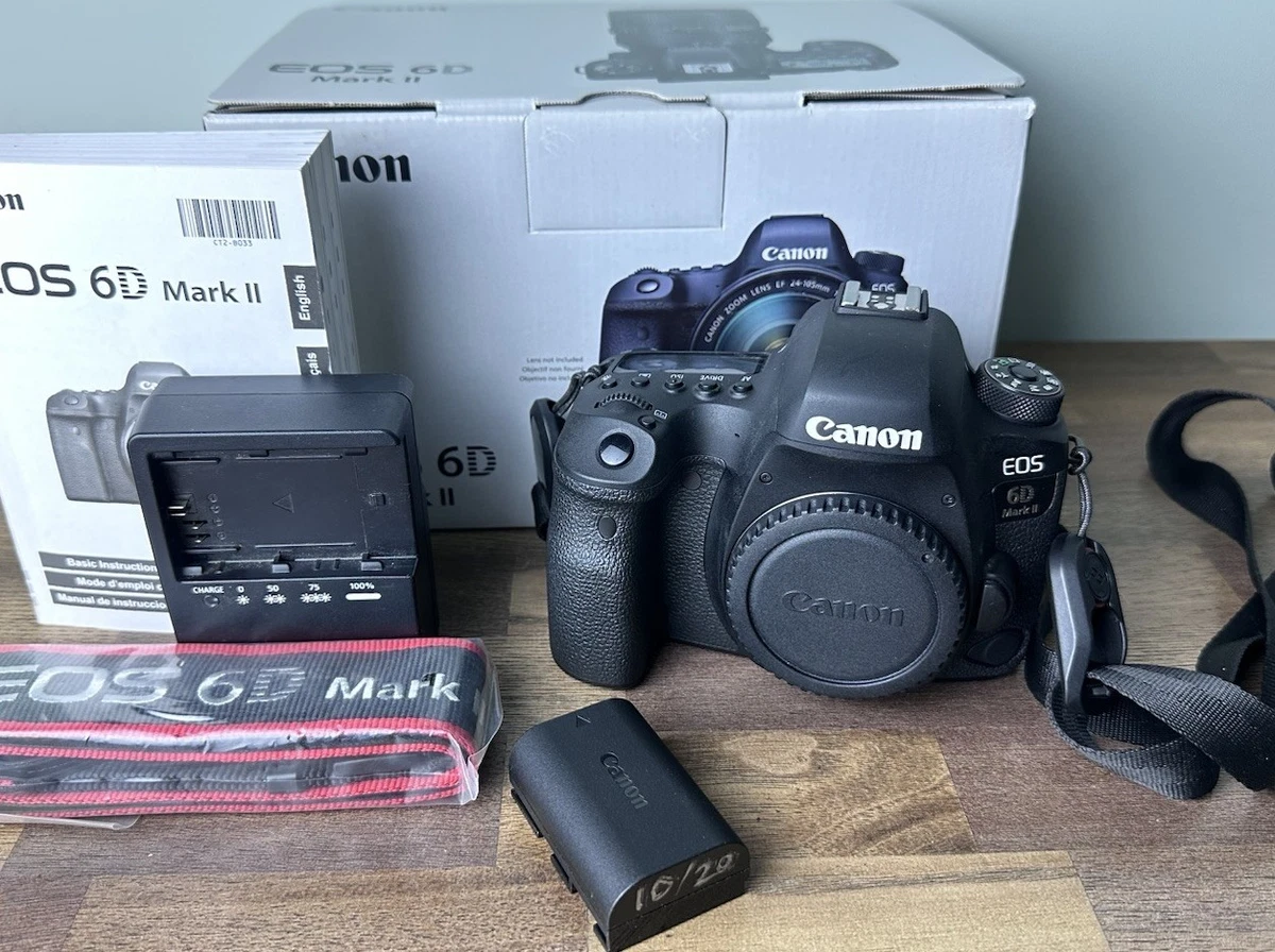 Canon EOS 6D Mark II Digital SLR Cameras for Sale | Shop New