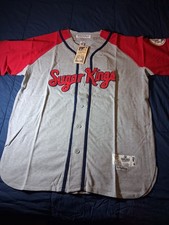 Ebbets Field Flannels 1955 Havana Sugar Kings Jersey Size XXL