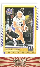 2021 Panini Prizm WNBA #43 Dearica Hamby Las Vegas Aces