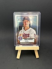 2021 Topps Chrome Platinum Anniversary #65 Brent Rooker RC Rookie Card. rookie card picture