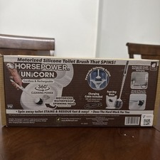 Horsepower Unicorn The Motorized Toilet Brush Rechargeable Up to 300RPM