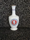Vintage Grand Marnier Liquor Decanter Milk Glass Bottle Carafe Greco Roman (F-1)