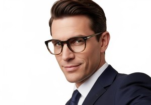 Persol Italy 3258-V Men Eyeglasses Havana Brown Round