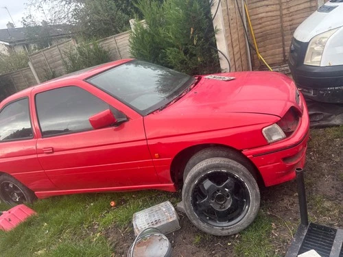 Ford Escort MK5 RS2000 1992 low miles 79k  HPI clear rare garden barn find - Picture 1 of 24