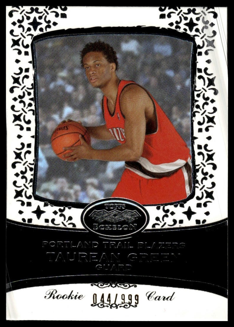2007-08 Topps Echelon #85 Taurean Green #/999 RC SN, RC