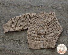 Wunderschöne handgestrickte JackeKuschelig w...