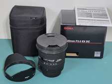 Sigma 10-20mm F3.5 EX DC HSM for Nikon AF w/ ...