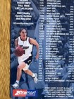 UConn Huskies Women’s Basketball 2001-02 Schedule Magnet Sue Bird — photo 2