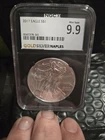 2017 Silver Eagle S$1 NGCX 9.9