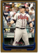 2012 Bowman #70 Brian McCann Gold