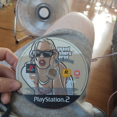 PS2 Grand Theft Auto: San Andreas Disc Only   PlayStation 2 PAL
