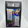 Topps Dynamic Duals Josh Jung/Corey Seager Sapphire Foil Dual Auto /25 SGC 9.5