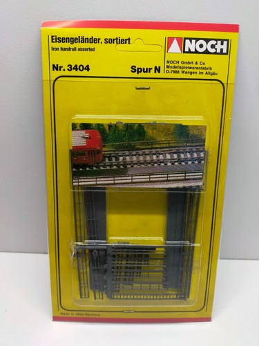 Noch 3404 rambarde de voie " dite en fer " pour pont gare Etc échelle N | Zustand: Occasion
