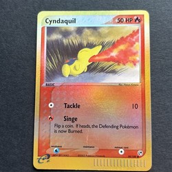 Cyndaquil 59/100 EX Sandstorm Reverse Holo Pokémon Card